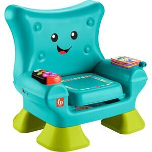 NEW Fisher-Price Toddler Learning Toy Laugh & Learn Smart Stages Chair, Teal